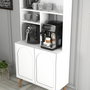 Hanah Home Lyon 80 Blanco y Nogal